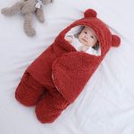 Baby Sleeping Blanket – Soft Hooded Bear Wrap for Newborns - Image 3