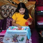 Folding Baby Desk – শিশুর জন্য নিরাপদ, ভাঁজযোগ্য ও বহুমুখী ডেস্ক - Image 2