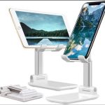 Folding Desktop Mobile Phone Stand – ভাঁজযোগ্য ও সামঞ্জস্যযোগ্য মোবাইল স্ট্যান্ড Adjustable Phone Holder
