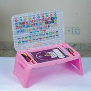 Folding Baby Desk – শিশুর জন্য নিরাপদ, ভাঁজযোগ্য ও বহুমুখী ডেস্ক