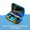 M10 TWS Earphone – 9D স্টেরিও সাউন্ড ও LED ডিসপ্লে