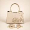 JINFA & CLASSIC Floral Embroidered Ladies Handbag