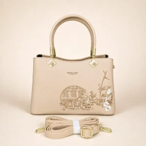 JINFA & CLASSIC Floral Embroidered Ladies Handbag